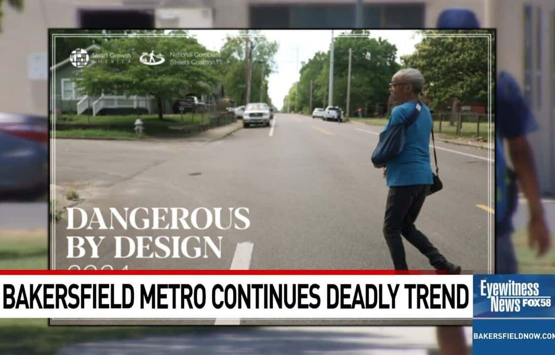 Bakersfield Metro on List of Most Dangerous Places for Pedestrians (with Attorney Juan Garza)