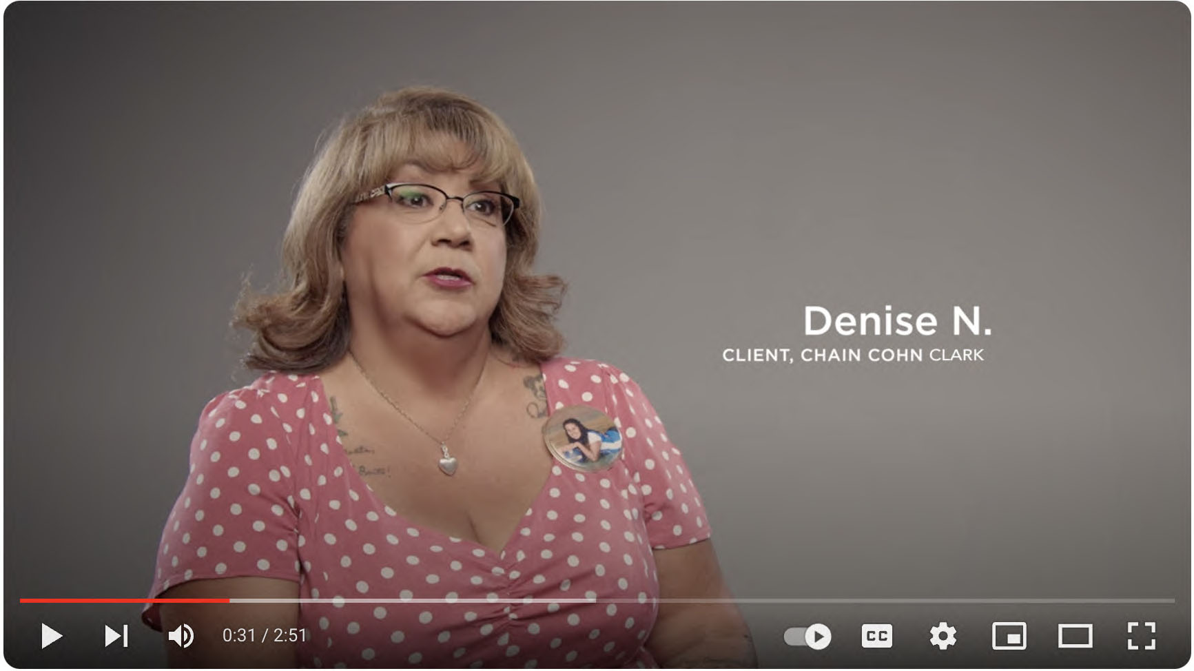 Pedestrian crash accident, pedestrian accident lawyer, Denise's story