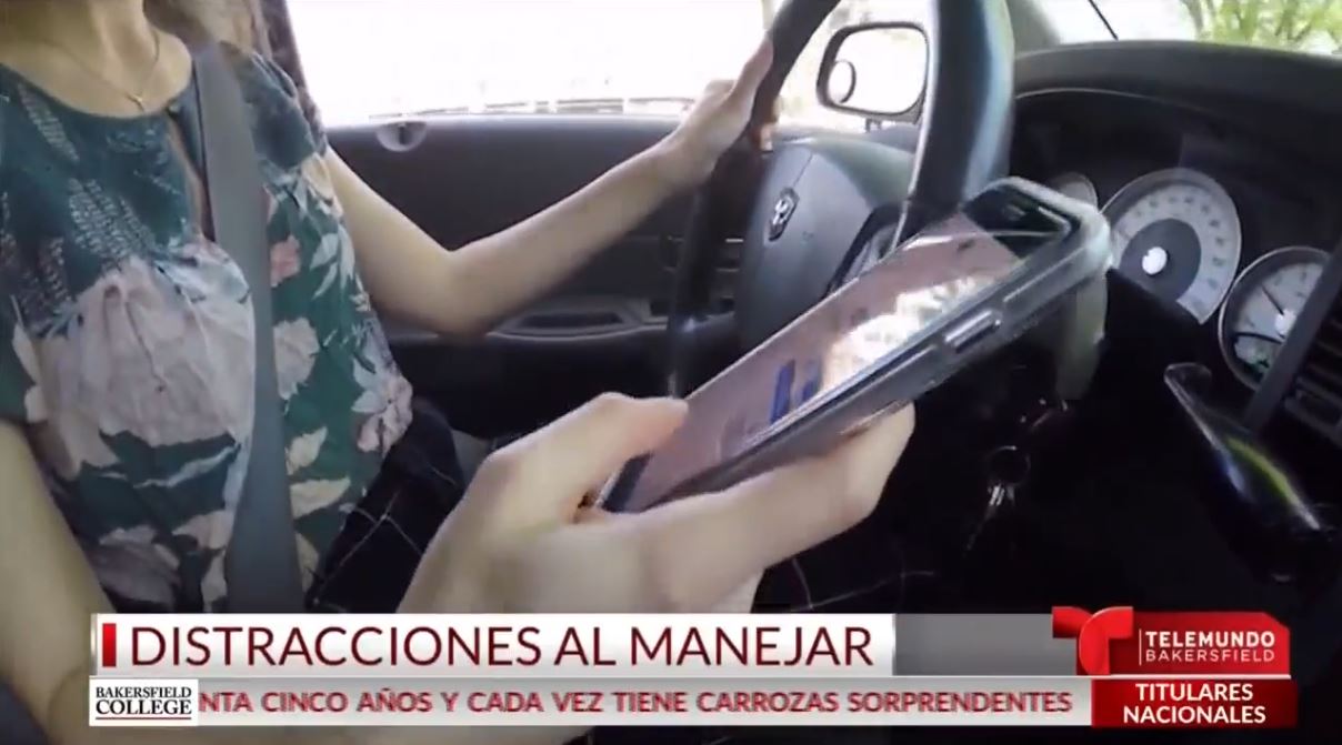 Estudio Revela Distracciones al Volante: Abogada Beatriz Trejo Habla Sobre Accidentes en Bakersfield